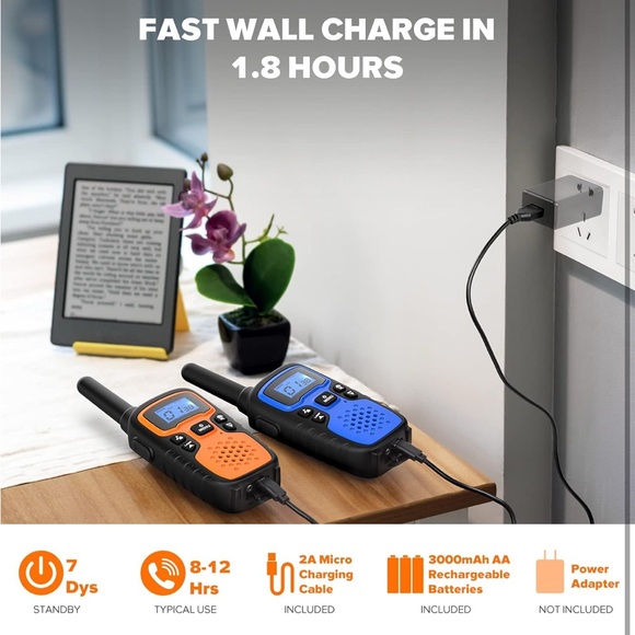 Multicolor Two-Way Radio Set - Picture 5 of 10